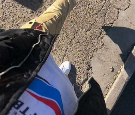 hiphop美式工装裤女束脚宽松显瘦原宿b...