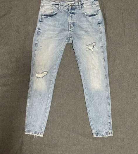 ZARA破洞牛仔裤 L码 包邮出 EUR4...