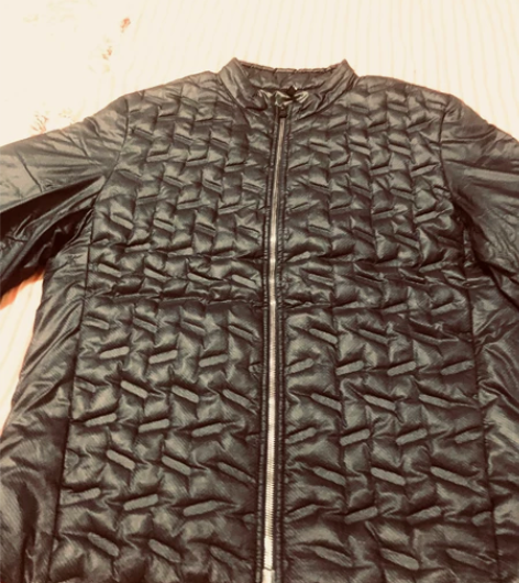 杰克琼斯品牌羽绒服，185/104A蓝色压...