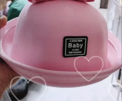 韩版洋气毛呢儿童渔夫帽超萌可爱卡通米奇女童...