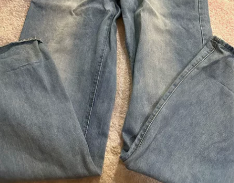 超级肥牛仔裤L码，痞痞风 感兴趣的话点“我...