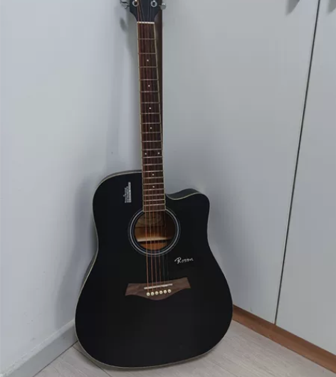 卢森r135吉他，功能正常，包有个地方破损...