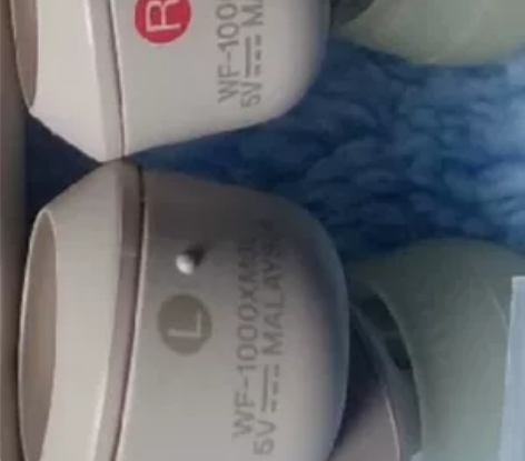 索尼wf-1000xm3铂金色全新左右耳,...