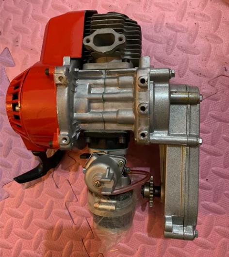 迷你摩托车 49CC小利亚越野塑料易拉二冲...