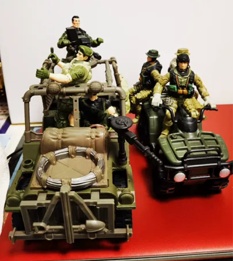 【闲置出清】集多美轰天勇将越野吉普运兵摩托...