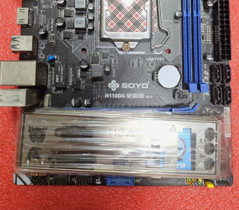 梅捷SY-H110D4主板带有高清口 ...