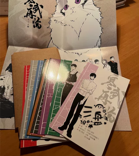 寒武再临 4+3+笔记本+人设卡+海报 g...