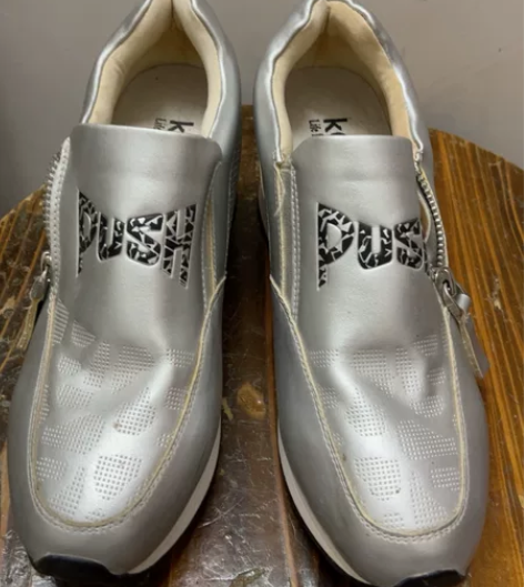 【37码内增高鞋低价转卖】大商场买的，鞋子...