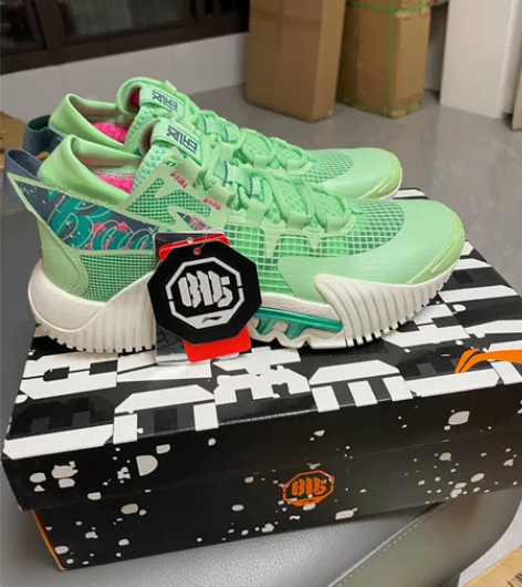 李宁实战篮球鞋反伍2低帮   42码   ...