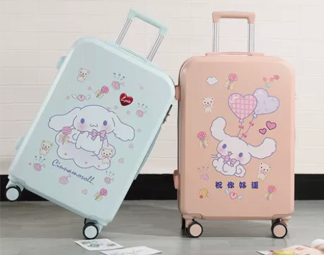 旅行箱 拉杆高颜值行李箱箱男女学生卡通密码...