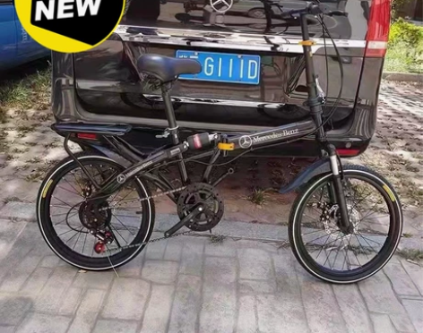 自行车20寸折叠变速男女学生单车成人双减震...