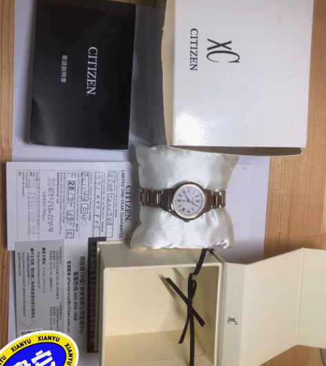 西铁城光动能女士手表，日本买回，长时间不带...