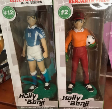 足球小将大空翼和若琳源三手办，这批已绝版了...