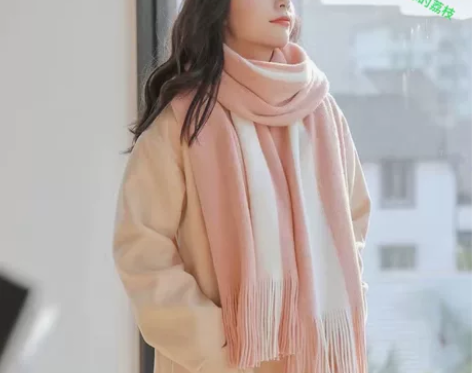 【清仓包邮】 韩版情侣围巾冬季加长粗毛线围...