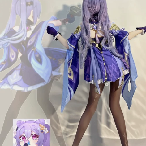 【租】【三町目】原神刻晴原皮cos 【邮费...