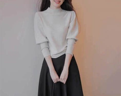 欧洲站春新款网红文艺风气质优雅御姐轻奢职业...