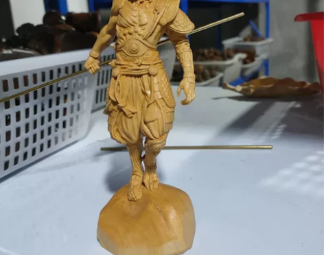 黄杨木木雕雕刻齐天大圣孙悟空生肖猴手把件男...