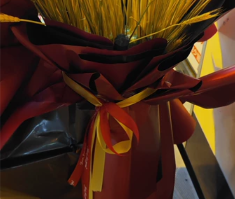 花篮大麦花篮 一共四个 用了三天 打包出 ...