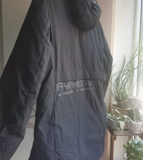 个人买的男士羽绒服，买大了，280买的，1...