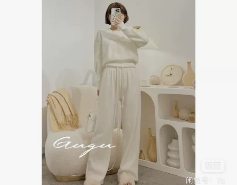 十三姑赫本xueli绒 直筒加绒裤L码 绒...