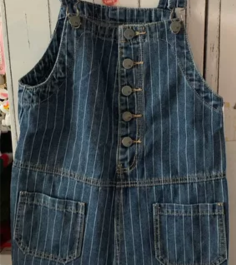 背带裤女春夏 身高165以内,体重110斤...