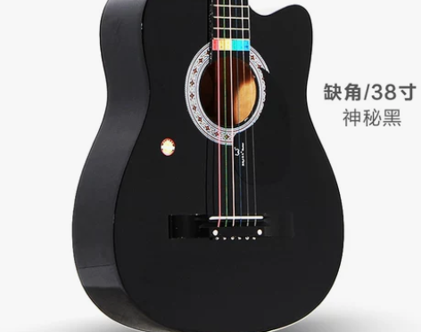 喜力正品38寸吉他入门新手初学练习民谣木吉...