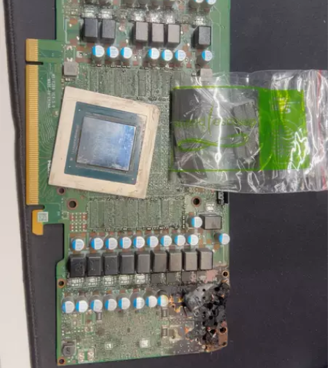 戴尔3080坏卡报废卡料卡芯片显存都在售出...