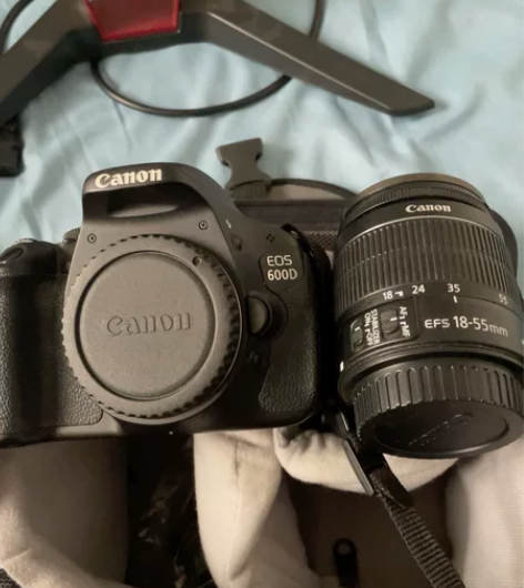佳能单反相机（含镜头）EOS600D 适合...
