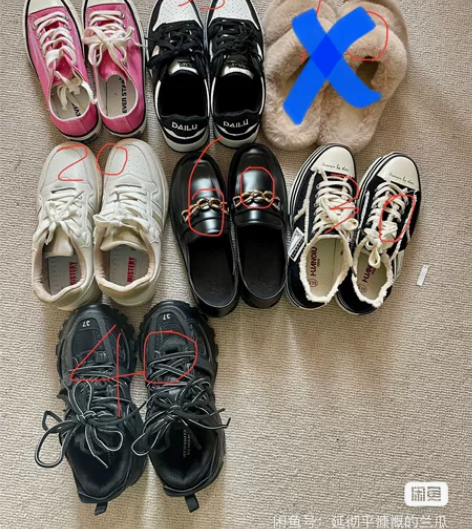 小皮鞋，吴建豪帆布鞋，粉色球鞋，ins老爹...