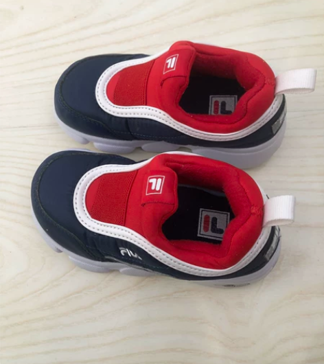 FILA童鞋 冬季加绒款透气保暖一脚蹬男女...