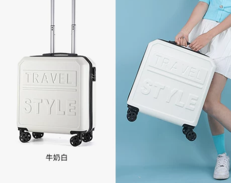 行李箱小型轻便18寸登机箱女20寸密码皮箱...