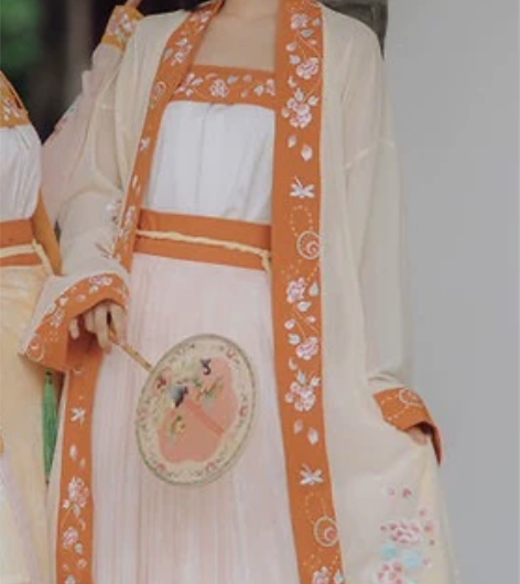 仙楚姬原创汉服女正品【初欢】宋制对襟飞机袖...