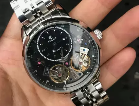 AILANG艾浪X联名款瑞士品牌轻奢镂空男...