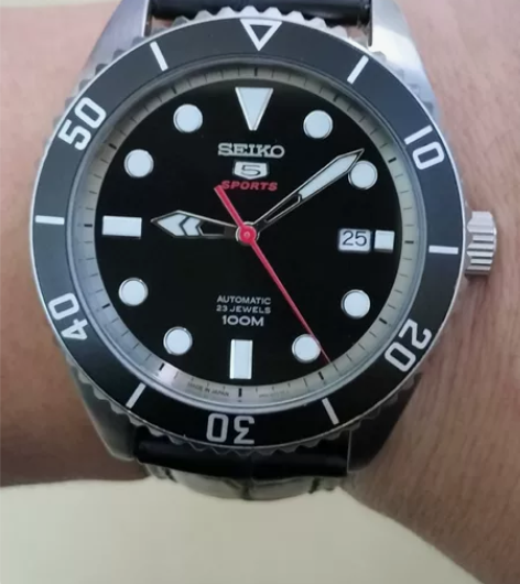 日本精工5号机械表SRPB91J1 9成新...