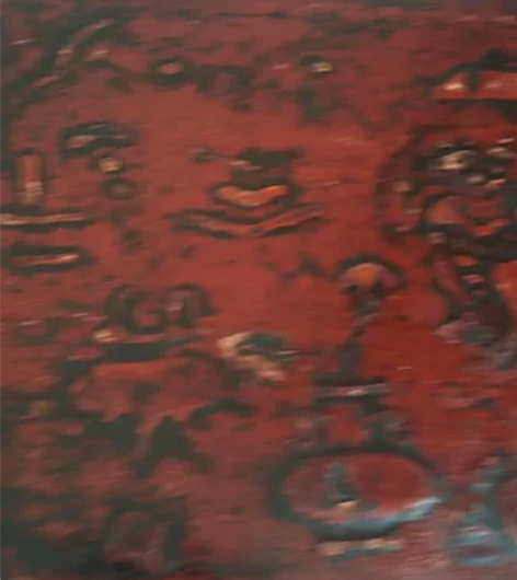 清代纯木头手工漆画老首饰盒、磊漆工艺、工艺...