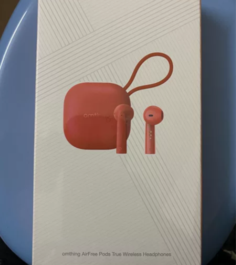 万魔EO005蓝牙耳机，红色，全新未拆封，...