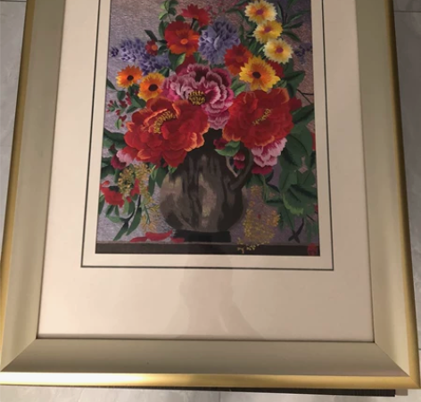 60×80的画，我家风格不适宜，处理了。有...