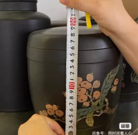 建水紫陶茶叶罐!好东西!具体看图片!茶馆替...