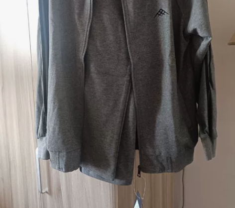 运动套装男士纯棉春秋爸爸装休闲运动服大码卫...