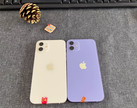 苹果12 128G白色全原iPhone美版...