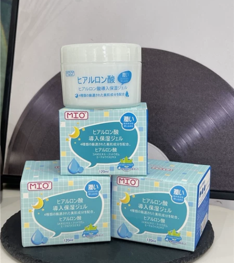 干皮福音！日本保湿水凝霜面霜120ml敏感...