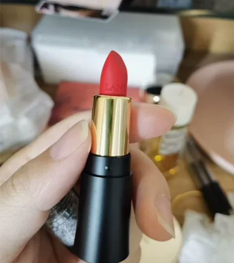 兰蔻正品赠品小样口红 官网正品送的 7月买...