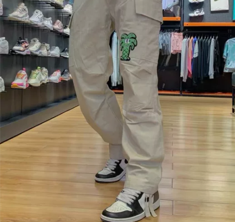 李宁男裤2021秋新款迪士尼联名滑板系列多...