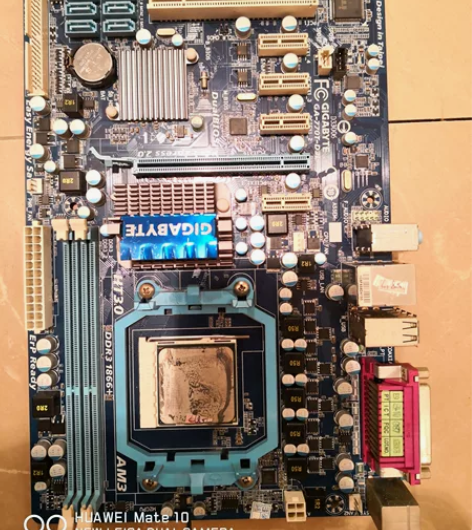 技嘉GA-770T-DL3主板  二手技嘉...