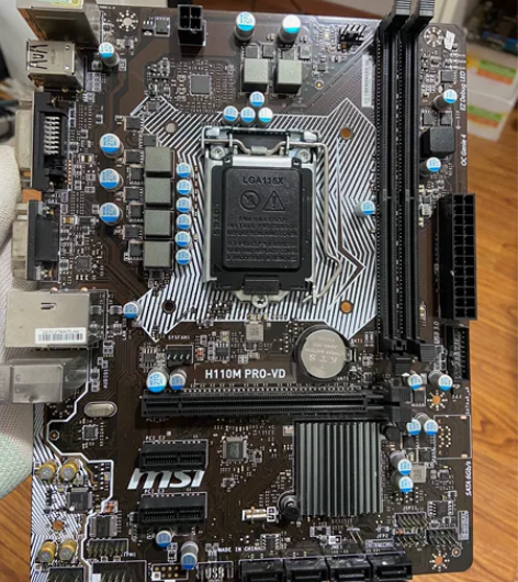 微星 H110主板,型号H110m pro...