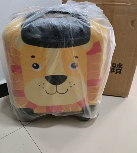 处理一个全新儿童拉杆箱18寸，打开就拍个图...