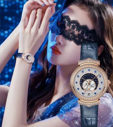 瑞士欧品客女士手表，瑞士进口机芯，石英表，...