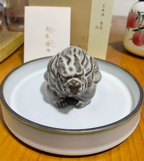 王水成茶宠金鳌龙泉青瓷陈卫星同款传世哥窑 ...