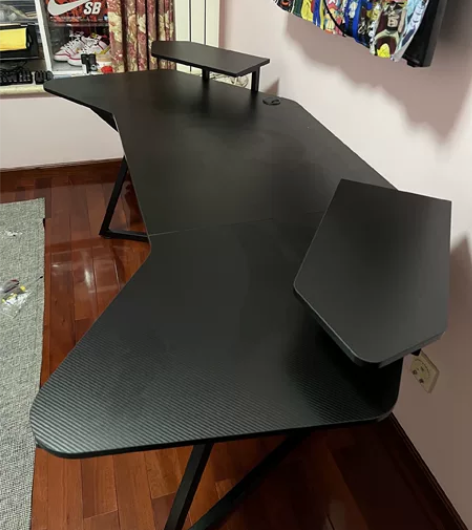 捡漏清仓电竞桌台式电脑桌办公桌家用游戏电竞...