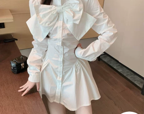 法式初恋公主风裙子女装2022年春秋季新款...